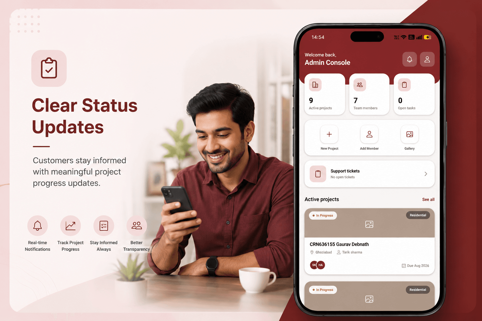 Clear Status Updates